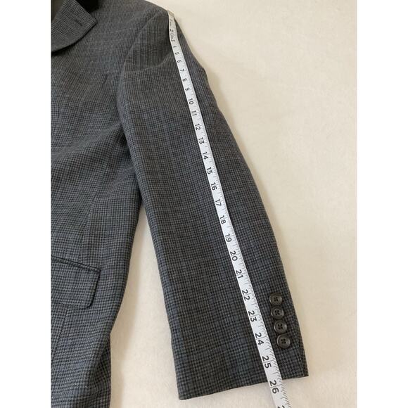 Polo Ralph Lauren  46L Houndstooth 100% Wool 2 Button Blazer Jacket - Picture 15 of 15